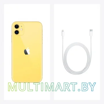 Смартфон Apple iPhone 11 64GB (желтый) картинка 4